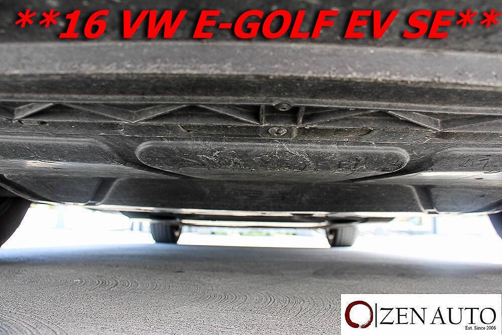 Used 2016 Volkswagen e-Golf SE FWD image 54