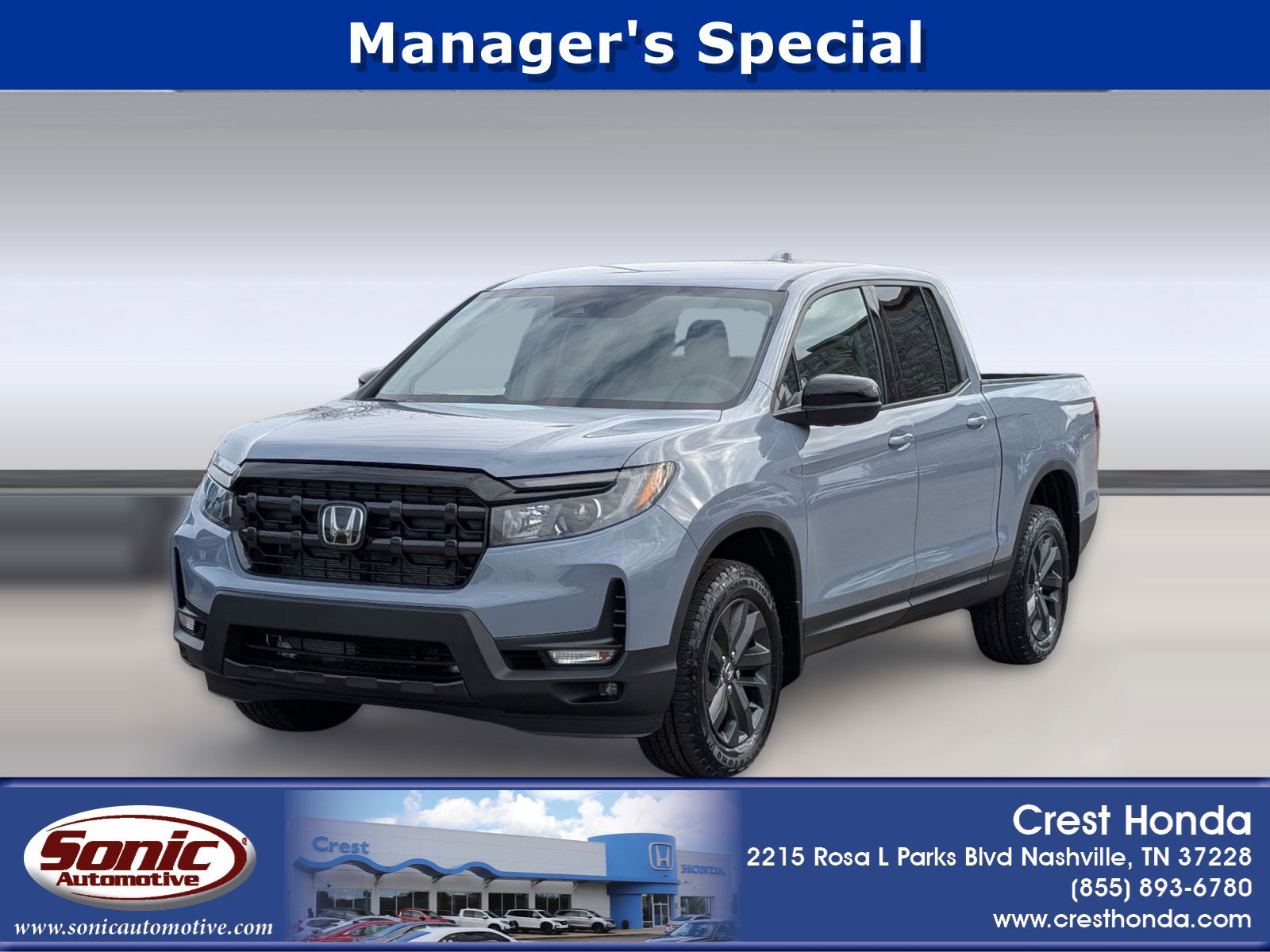 New 2026 Honda Ridgeline Sport image 1