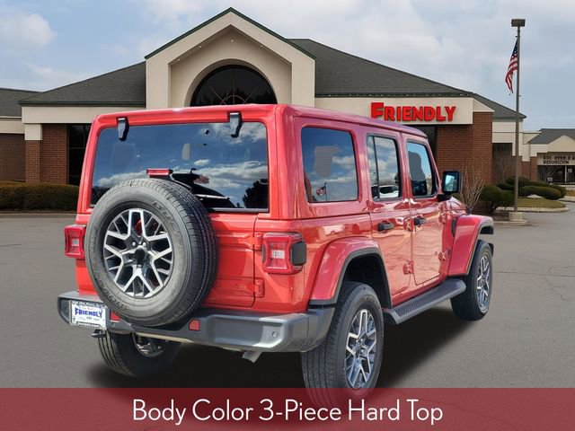 Used 2025 Jeep Wrangler Sahara w/ Safety Group AWD/4WD image 4