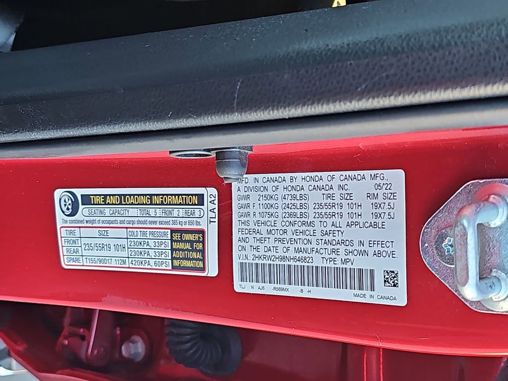 Used 2022 Honda CR-V Touring image 39