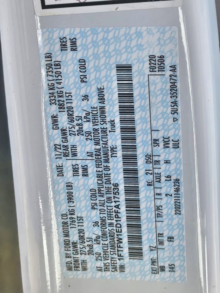 Certified 2023 Ford F150 XLT w/ Equipment Group 302A High image 37