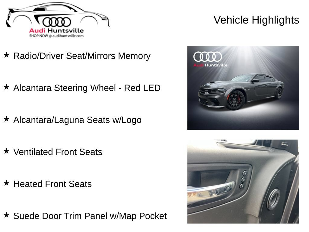 Used 2022 Dodge Charger SRT Hellcat w/ Harman/Kardon Audio Group RWD image 12