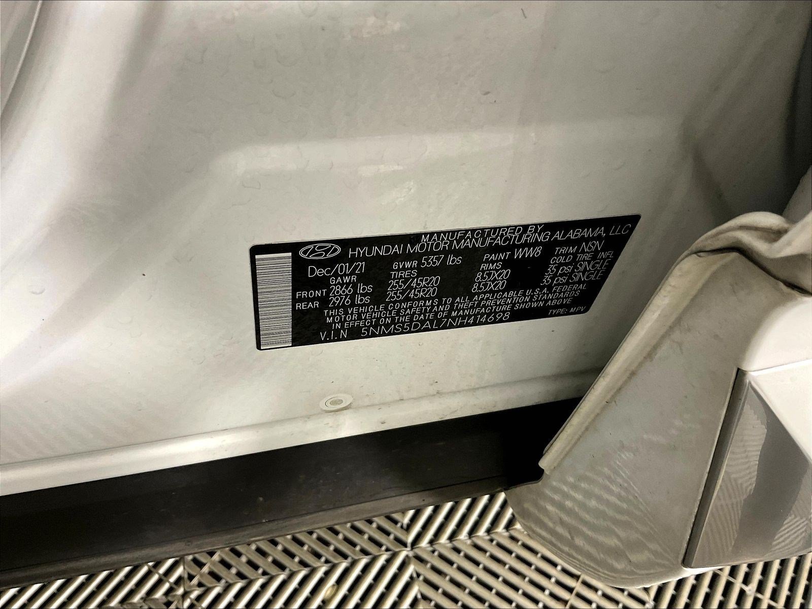 Used 2022 Hyundai Santa Fe Calligraphy AWD/4WD image 19