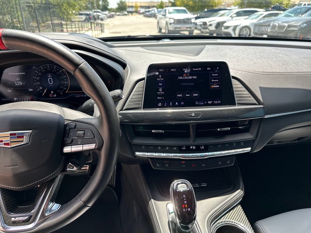 Certified 2023 Cadillac CT4 V Blackwing w/ Driver Assist Package RWD image 26