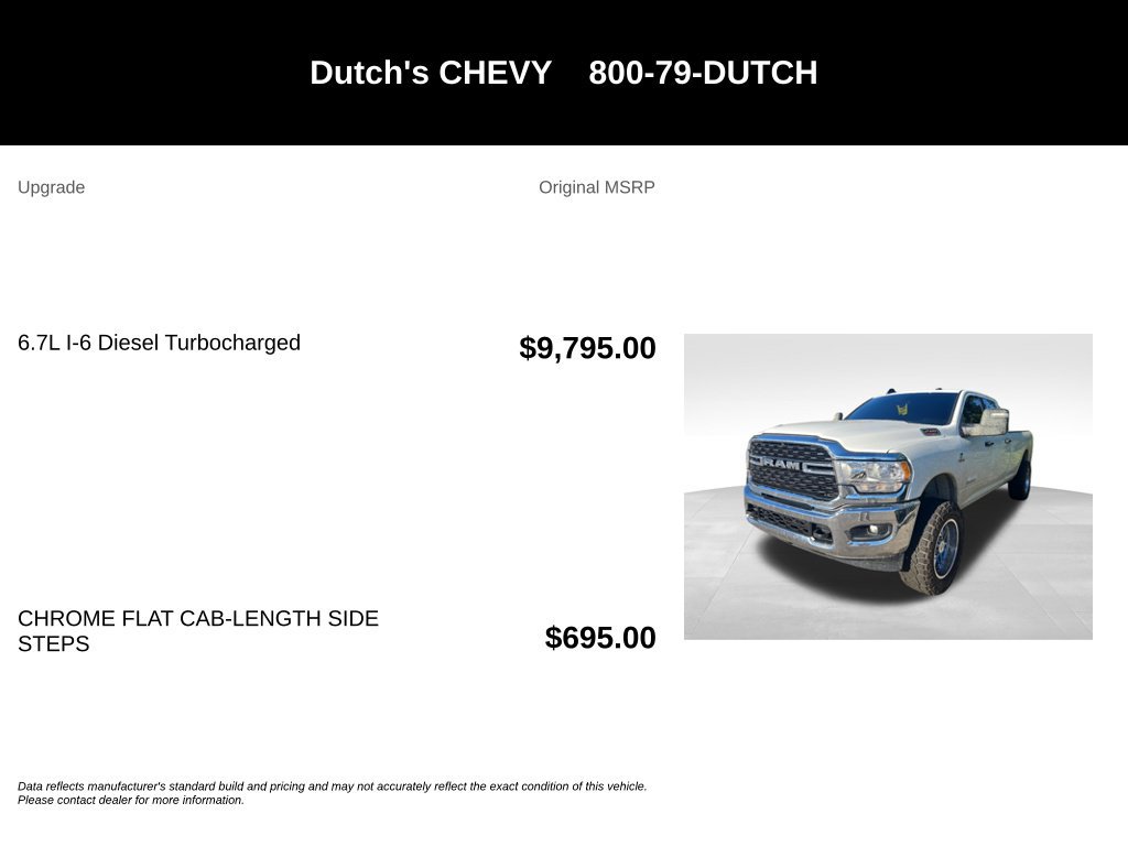 Used 2024 RAM 2500 Big Horn AWD/4WD image 5