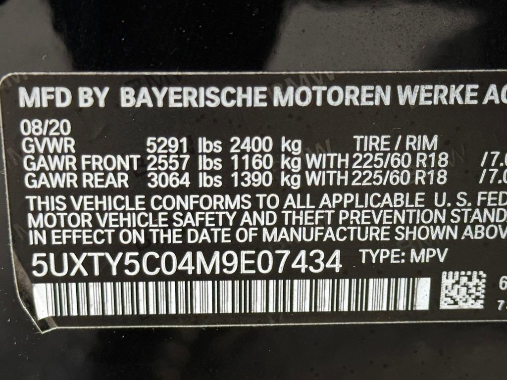 Used 2021 BMW X3 xDrive30i w/ Convenience Package AWD/4WD image 29