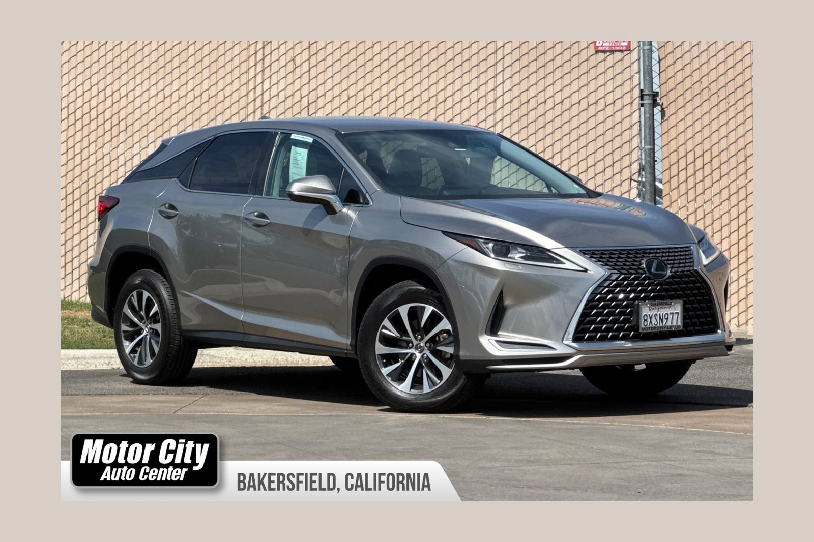 Certified 2021 Lexus RX 350 AWD w/ Accessory Package