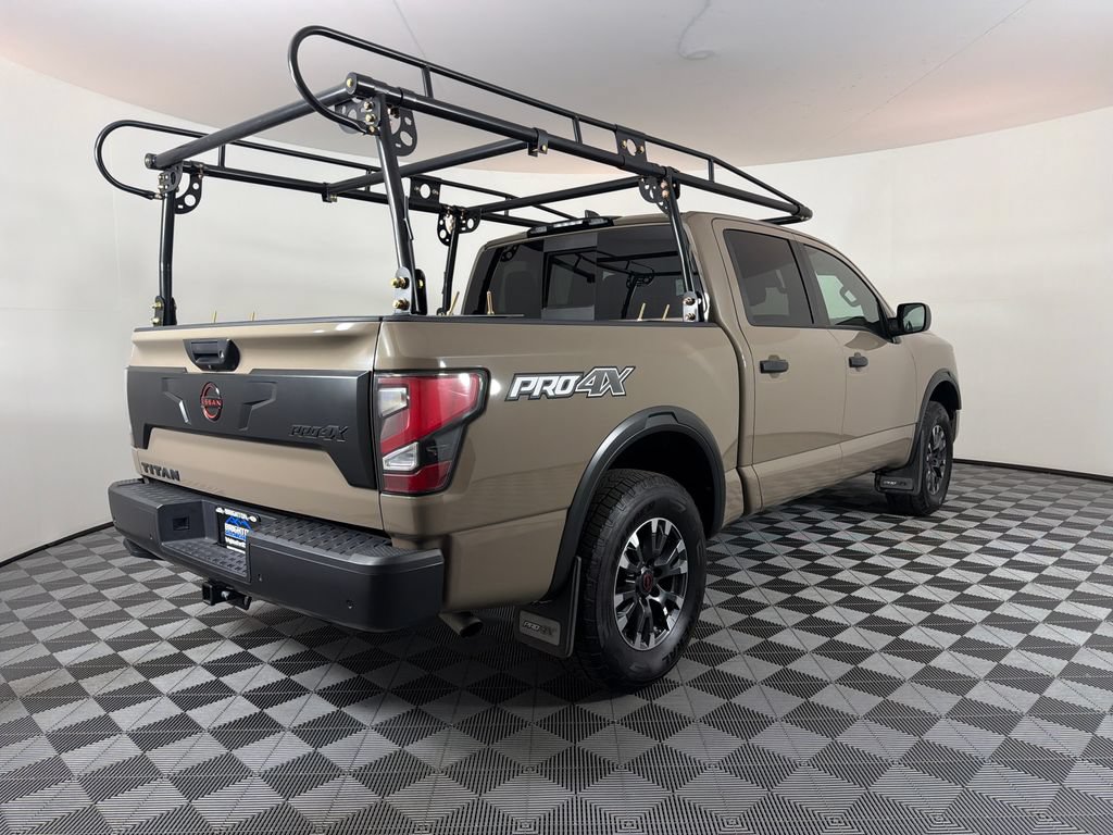 Used 2023 Nissan Titan PRO-4X w/ Pro-4x Utility Package AWD/4WD image 3
