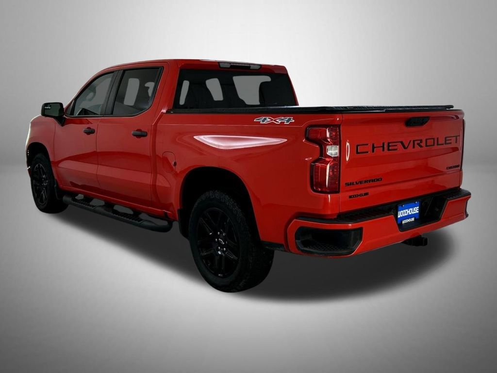 Certified 2024 Chevrolet Silverado 1500 Custom w/ Turbomax Blackout Package AWD/4WD image 8