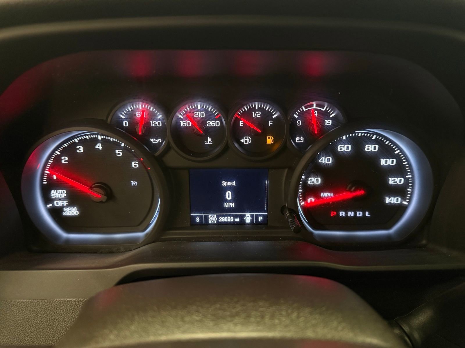 Used 2023 Chevrolet Silverado 1500 Custom Trail Boss w/ LPO, Dark Essentials Package image 13