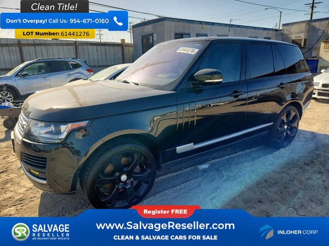 Used 2017 Land Rover Range Rover Supercharged AWD/4WD image 1