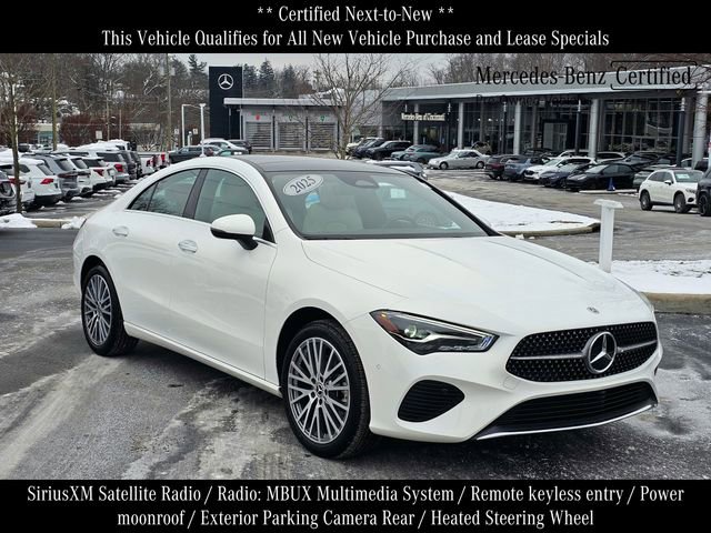 Certified 2025 Mercedes-Benz CLA 250 4MATIC image 1