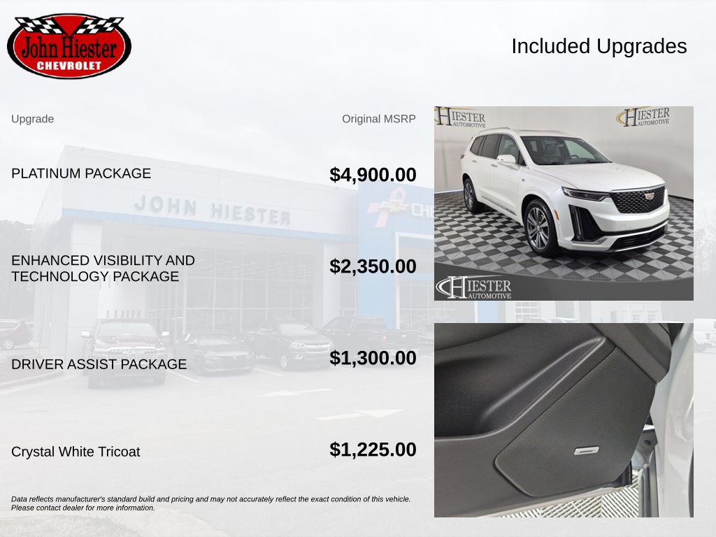 Certified 2020 Cadillac XT6 Premium Luxury w/ Platinum Package AWD/4WD image 3