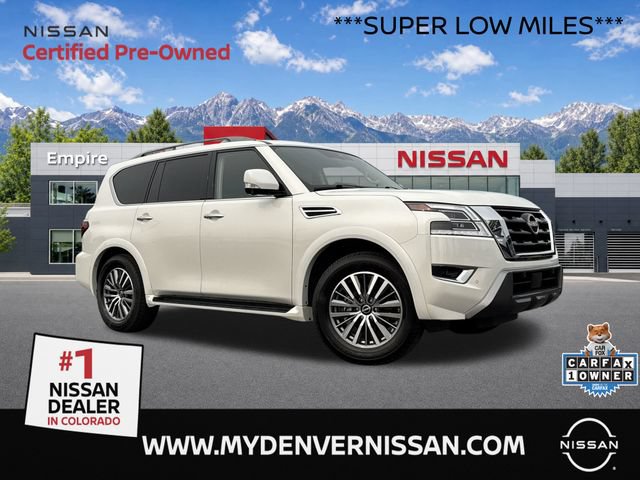 Certified 2023 Nissan Armada SL w/ Cargo Package AWD/4WD 360° Tour