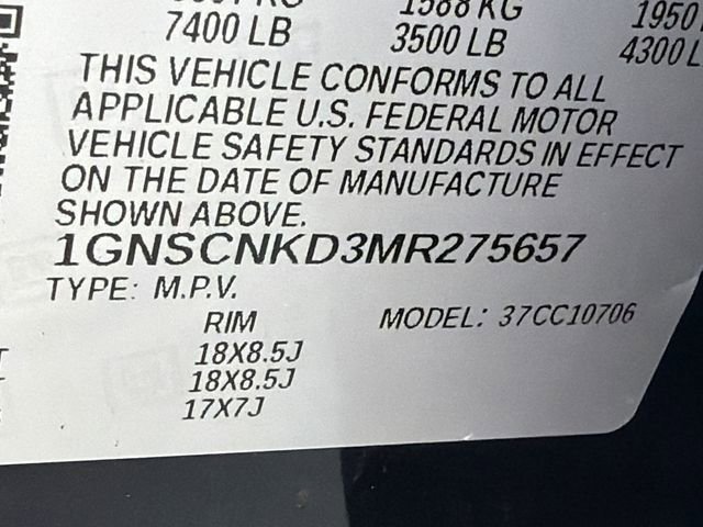 Used 2021 Chevrolet Tahoe LT image 33