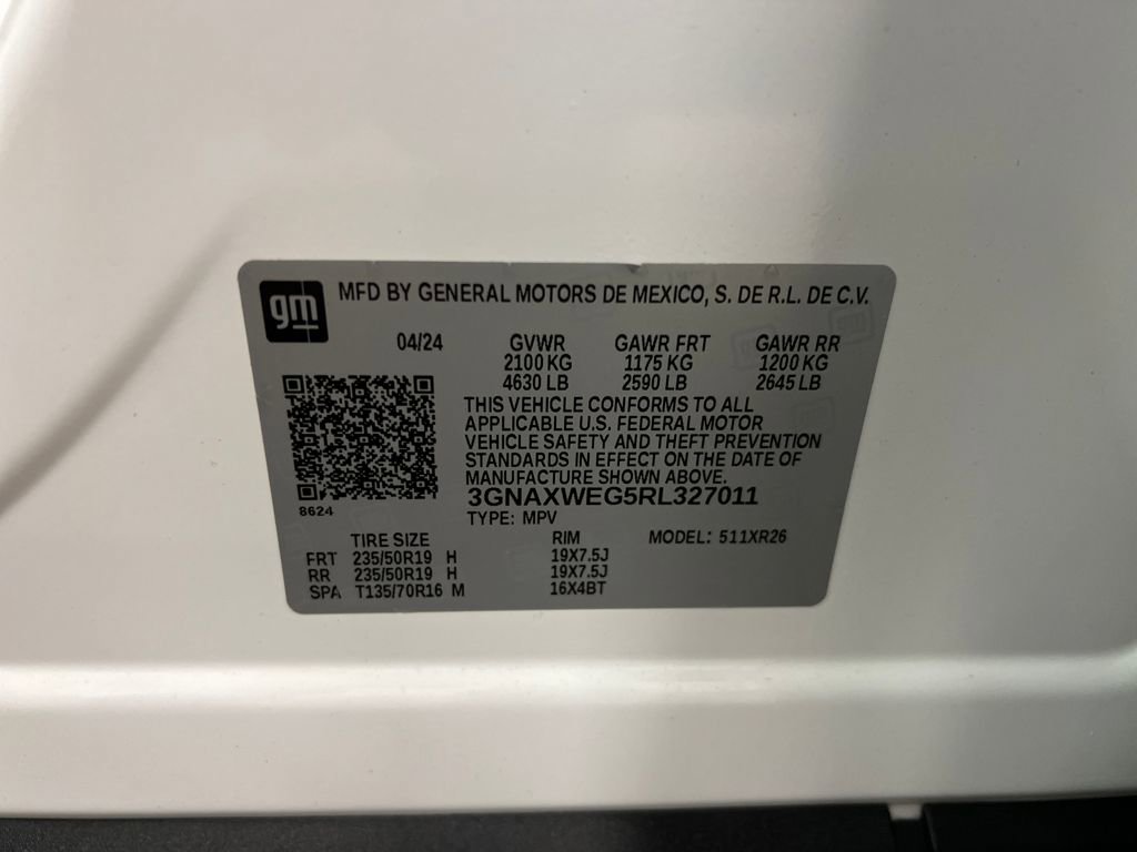 Certified 2024 Chevrolet Equinox RS image 28