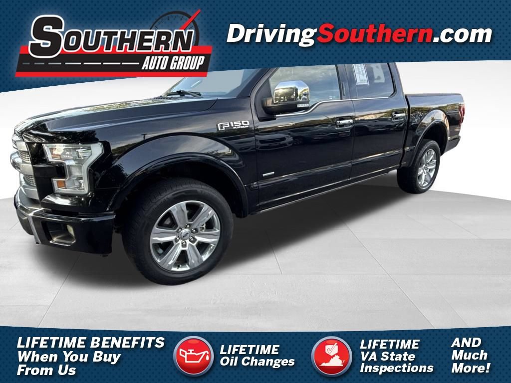Used 2017 Ford F150 Platinum w/ Equipment Group 701A Luxury AWD/4WD image 1