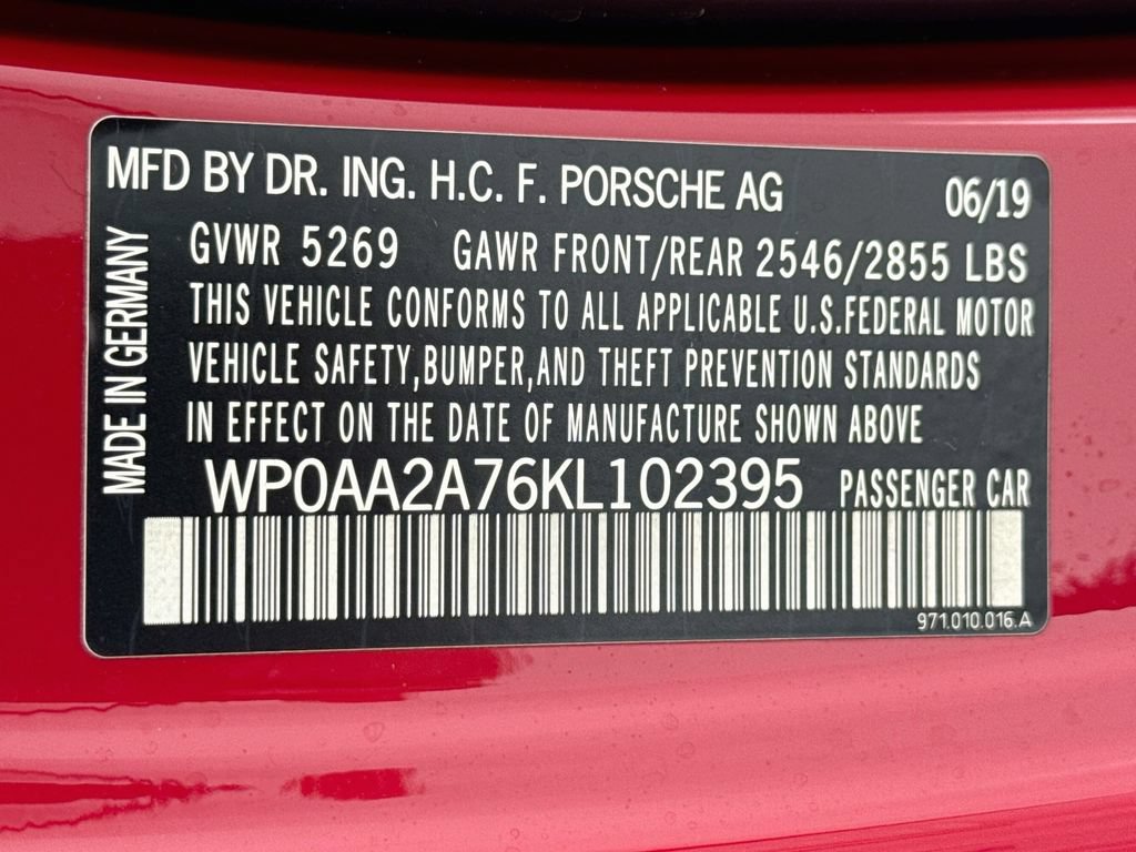 Certified 2019 Porsche Panamera 4 AWD/4WD image 34