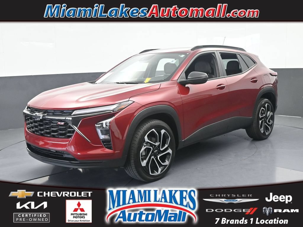 Used 2024 Chevrolet Trax RS w/ Sunroof Package FWD image 1