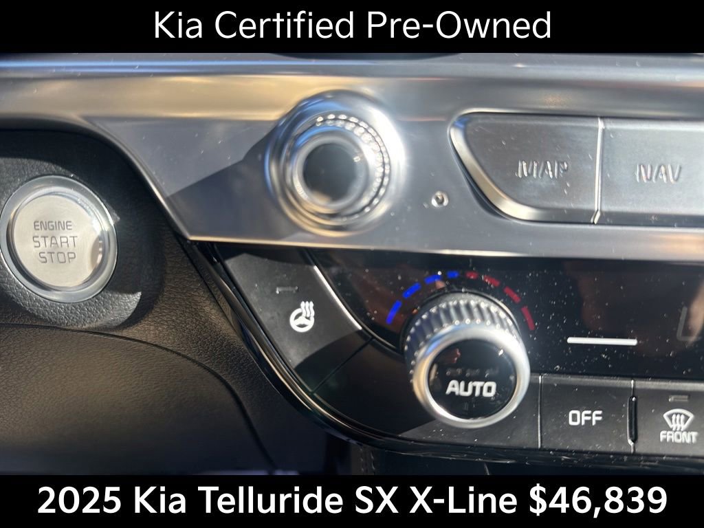 Certified 2025 Kia Telluride SX X-Line AWD/4WD image 30