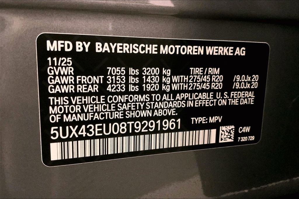 New 2026 BMW X5 xDrive50e w/ Executive Package image 10