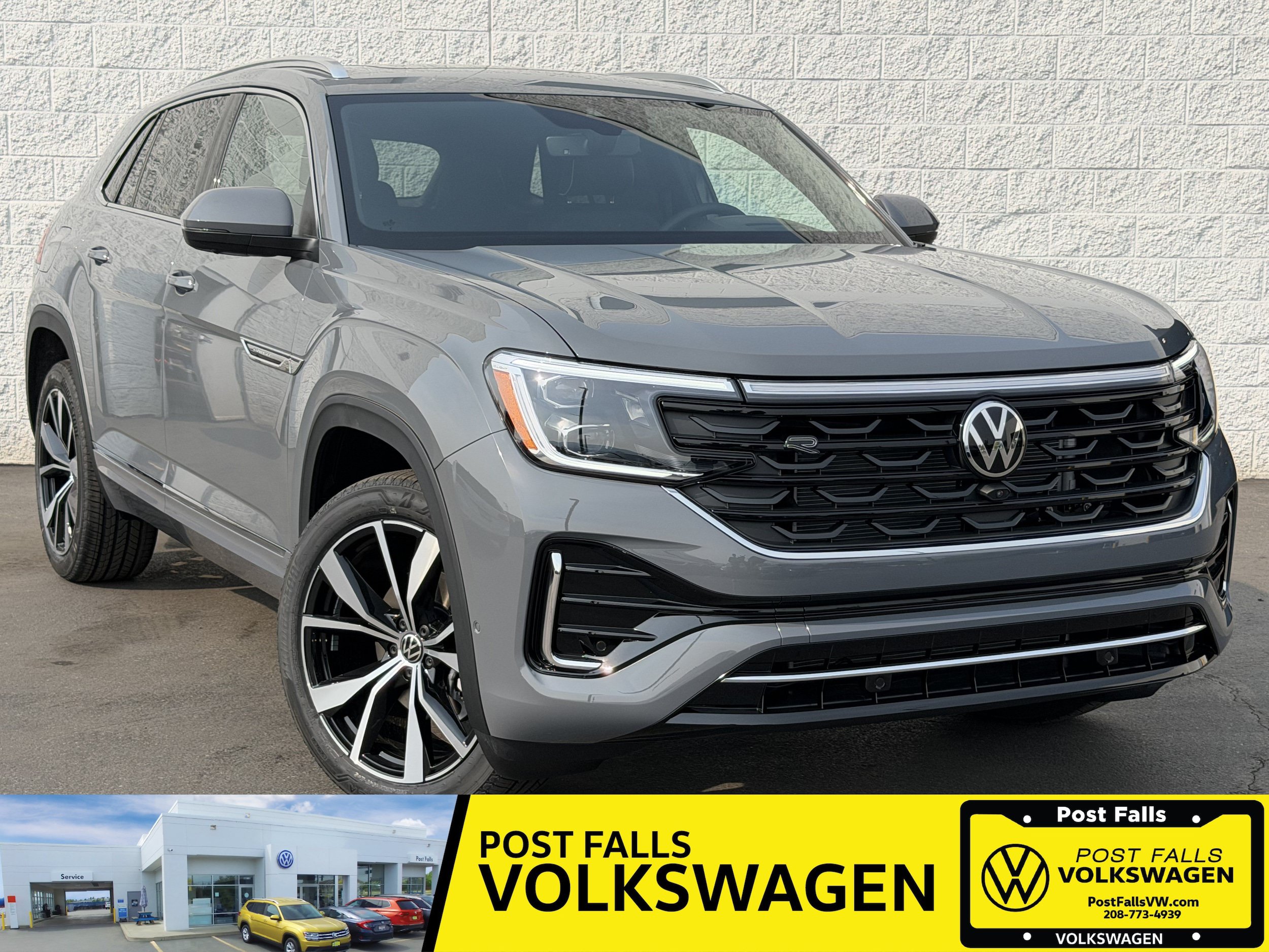 New 2026 Volkswagen Atlas Cross Sport SEL Premium R-Line AWD/4WD image 1