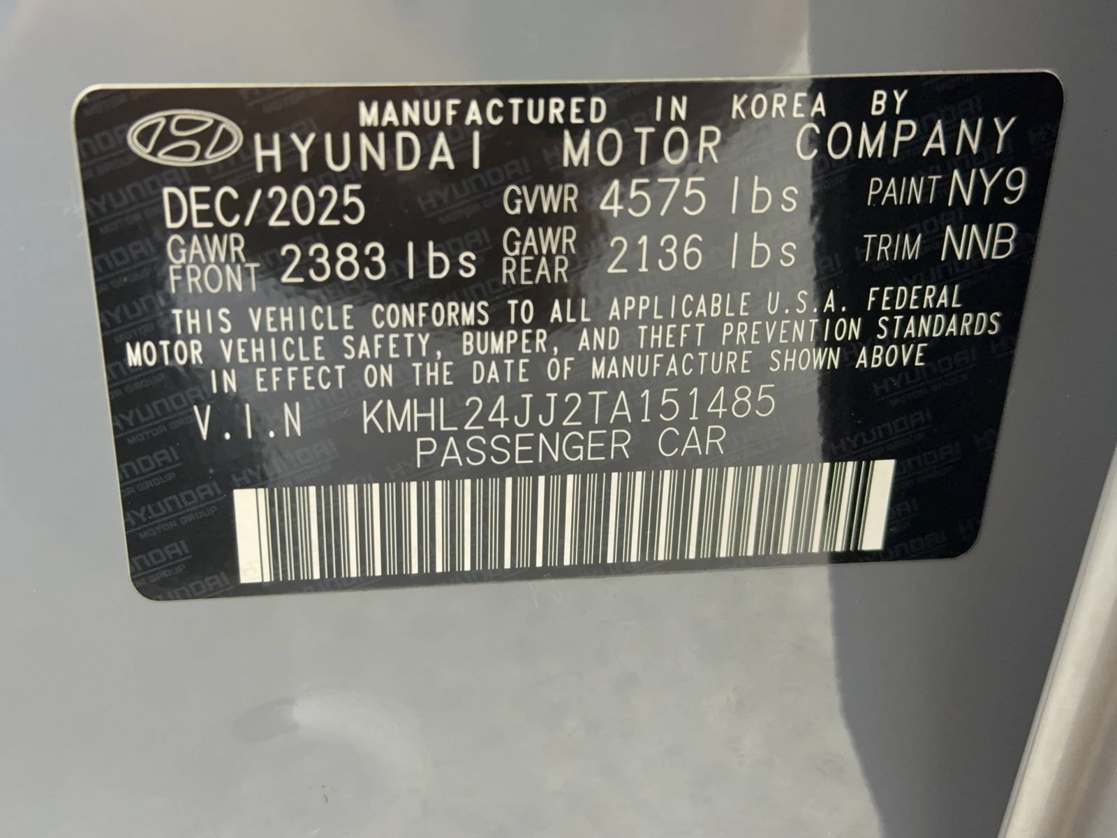 Used 2026 Hyundai Sonata Blue FWD image 52