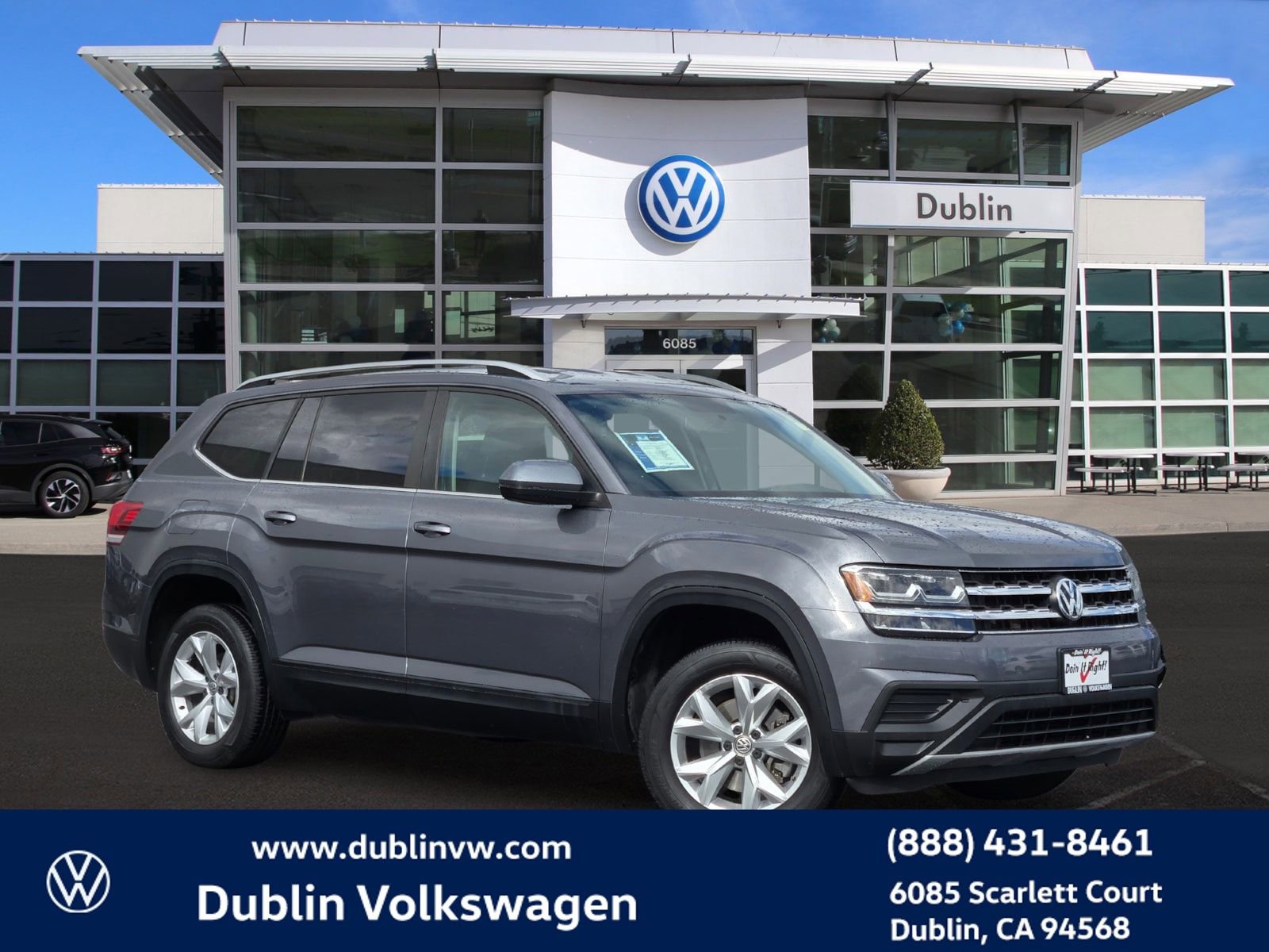 Used 2018 Volkswagen Atlas S image 1