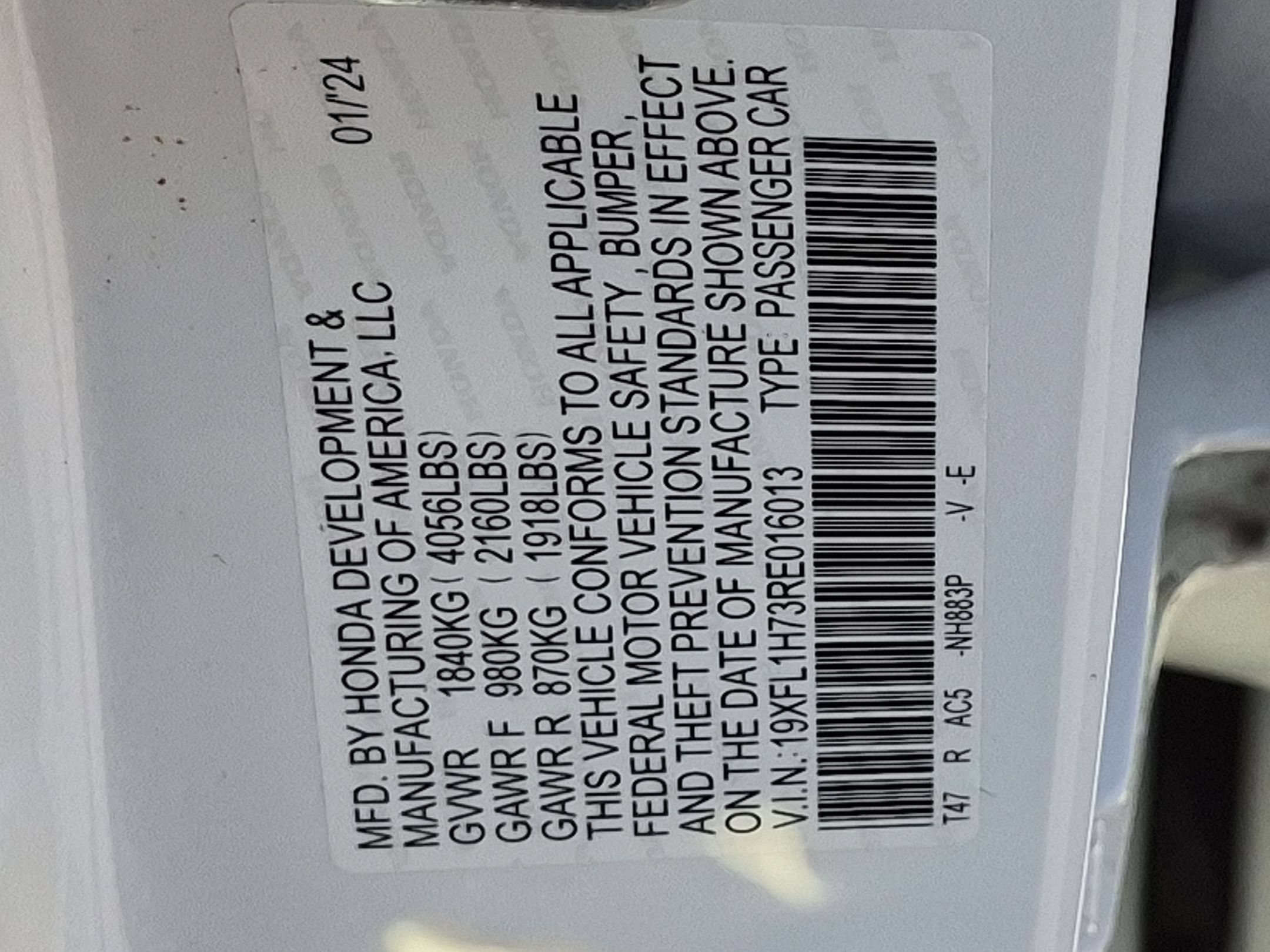 Used 2024 Honda Civic EX-L image 38