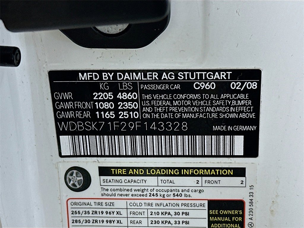 Used 2009 Mercedes-Benz SL 550 image 27