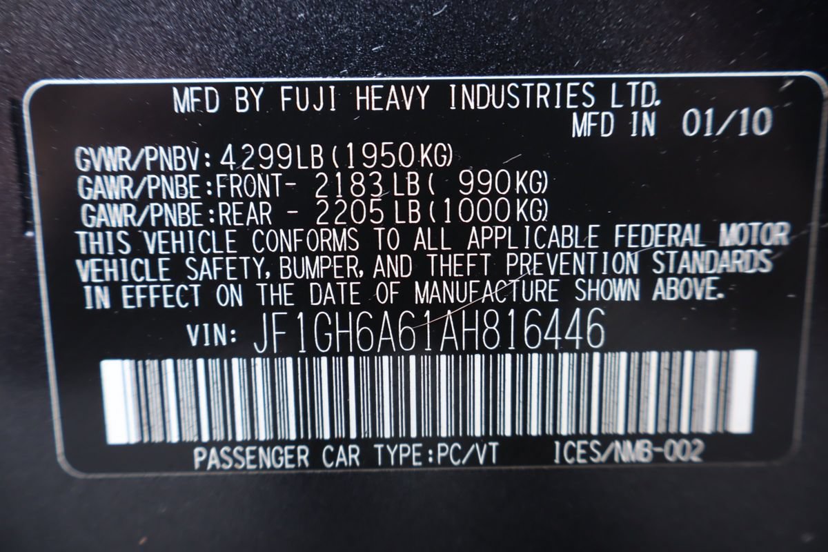 Used 2010 Subaru Impreza 2.5i AWD/4WD image 44