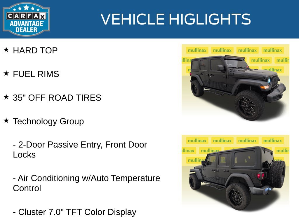 Used 2022 Jeep Wrangler Unlimited Sport AWD/4WD image 21
