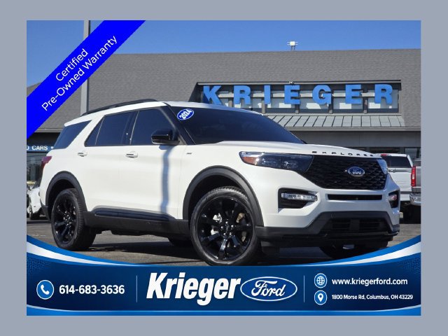 Certified 2024 Ford Explorer ST-Line w/ Class IV Trailer Tow Package AWD/4WD image 1