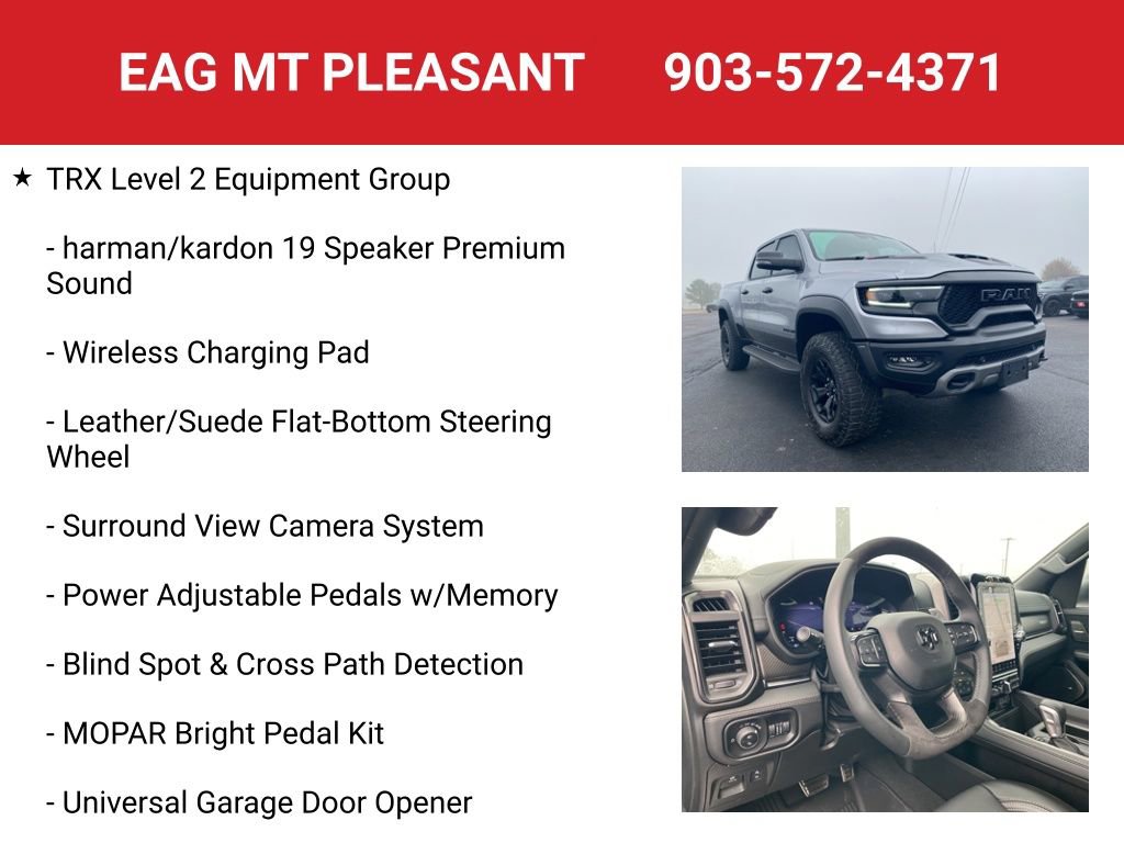 Used 2024 RAM 1500 TRX w/ TRX Level 2 Equipment Group image 24