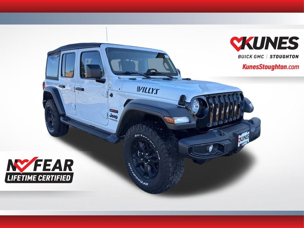 Used 2022 Jeep Wrangler Unlimited Sport AWD/4WD video 1