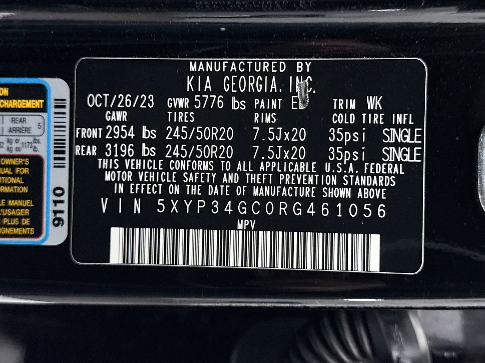 Certified 2024 Kia Telluride EX w/ EX Captain's Chair Package image 41