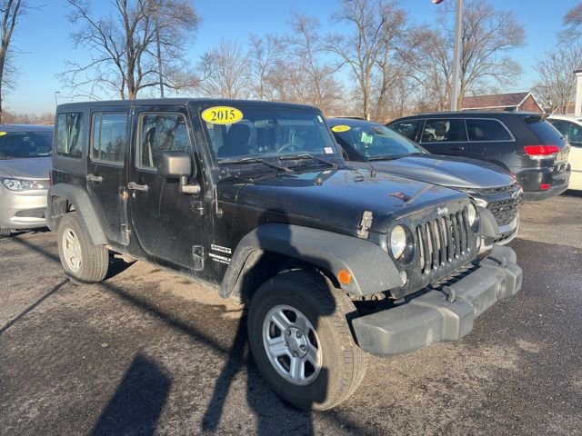 Used 2015 Jeep Wrangler Unlimited Sport w/ Connectivity Group video 3