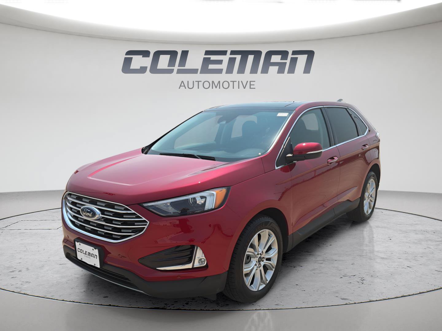 Used 2022 Ford Edge Titanium w/ Class II Trailer Tow Package AWD/4WD image 1
