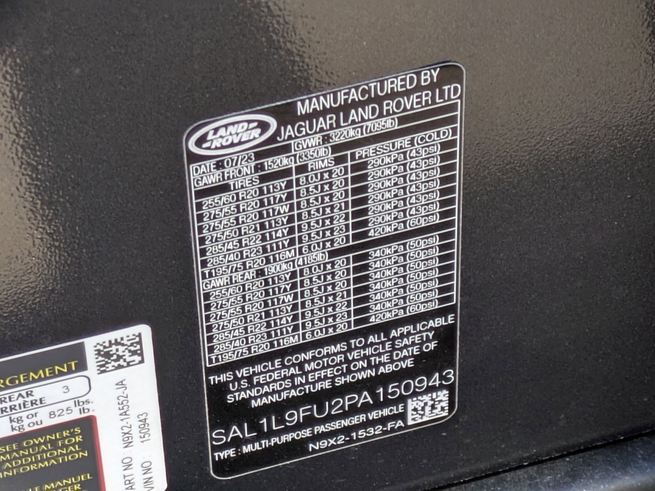 Used 2023 Land Rover Range Rover Sport SE Dynamic image 27