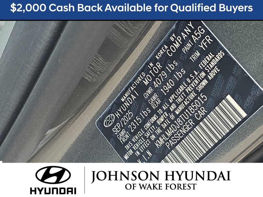 New 2026 Hyundai Elantra Blue image 43