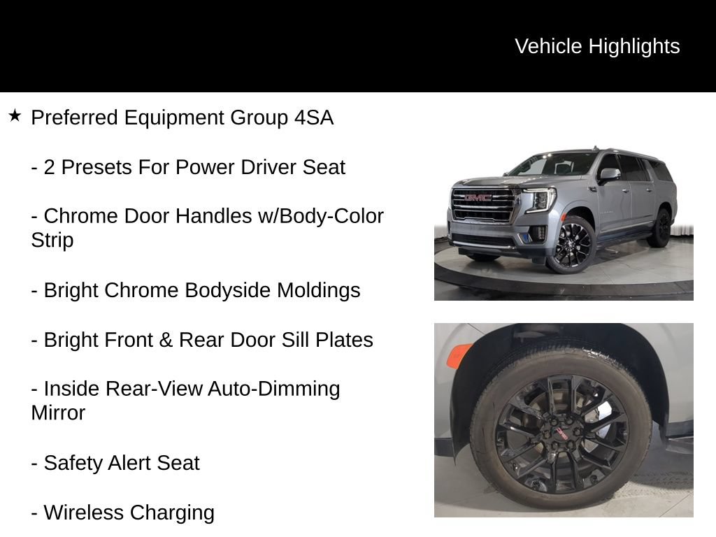 Used 2023 GMC Yukon XL SLT w/ SLT Premium Package AWD/4WD image 7