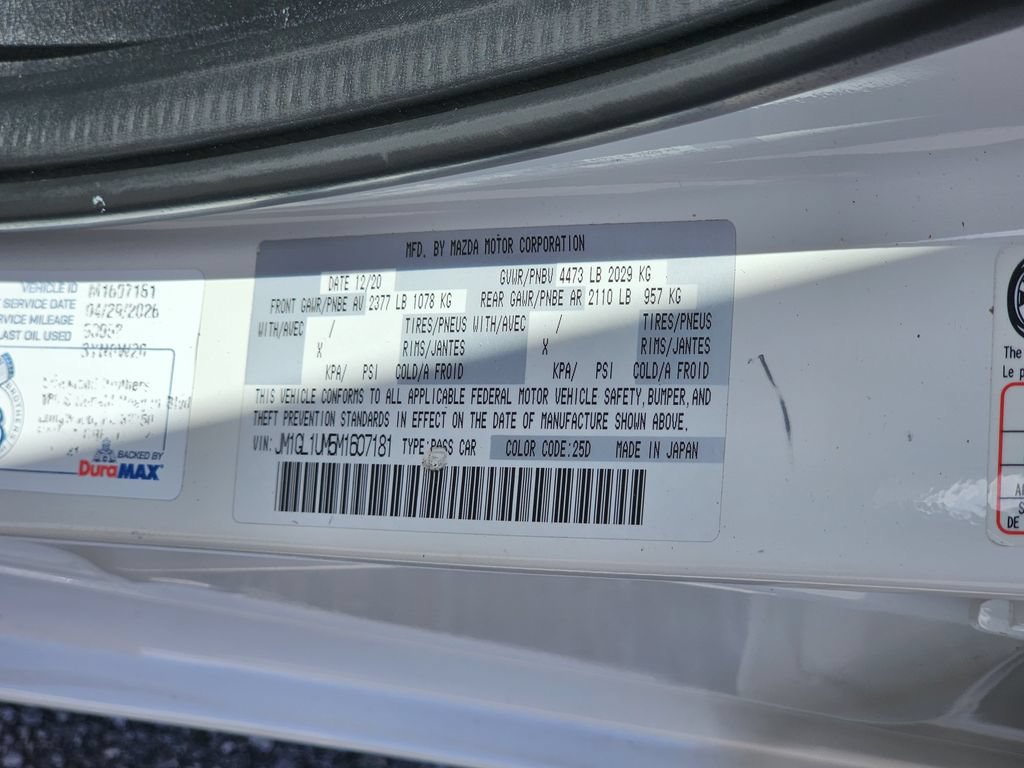 Used 2021 MAZDA MAZDA6 Sport FWD image 30