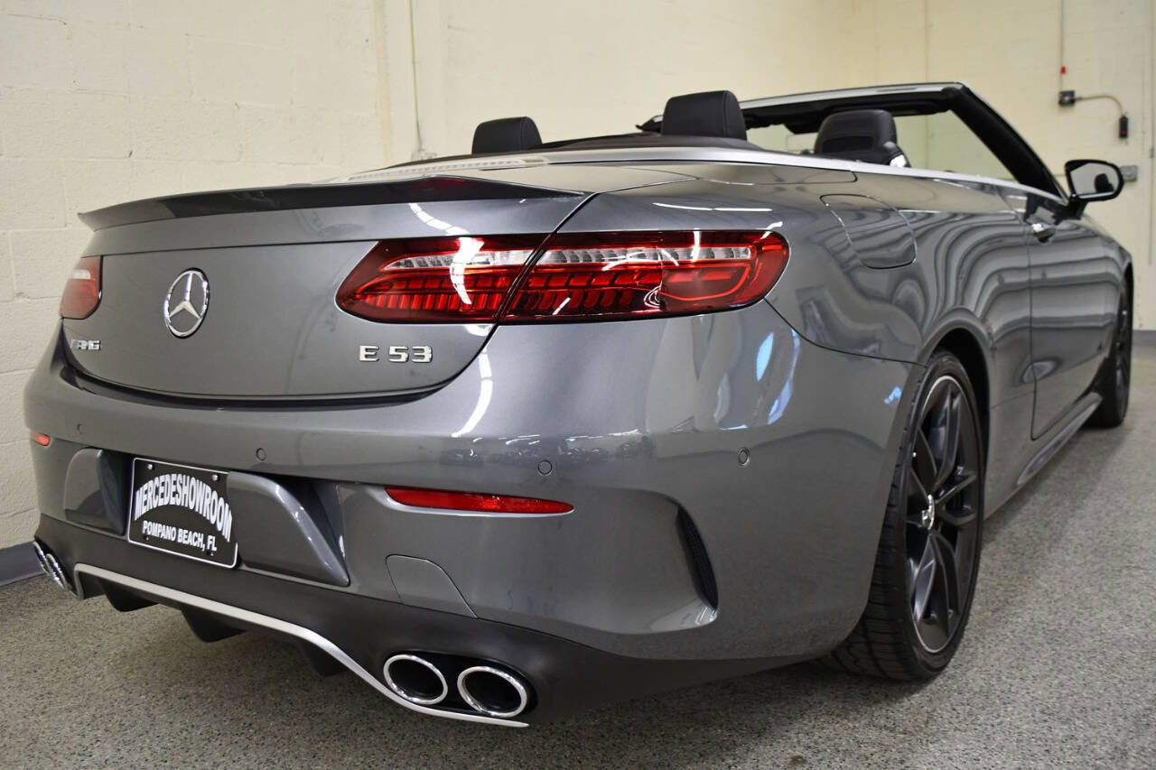 Used 2021 Mercedes-Benz E 53 AMG 4MATIC Cabriolet image 8