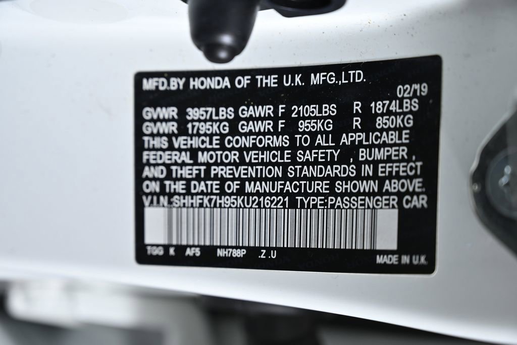 Used 2019 Honda Civic Sport Touring image 43