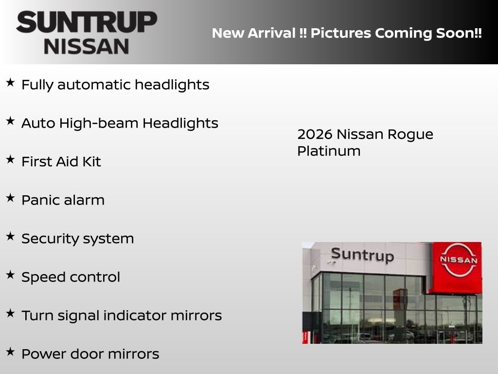 New 2026 Nissan Rogue Platinum image 7