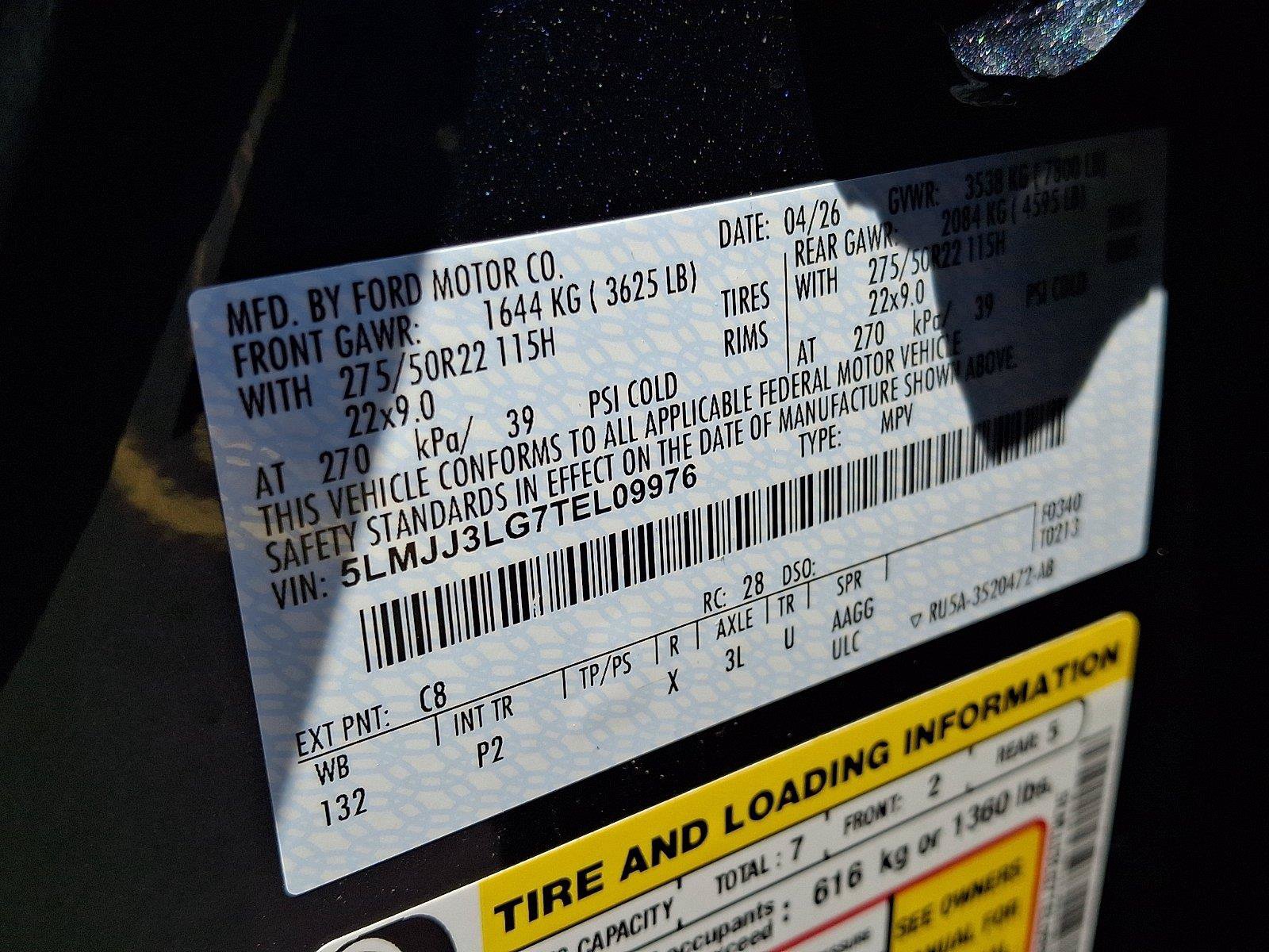 New 2026 Lincoln Navigator L Reserve w/ Jet Appearance Package AWD/4WD image 18