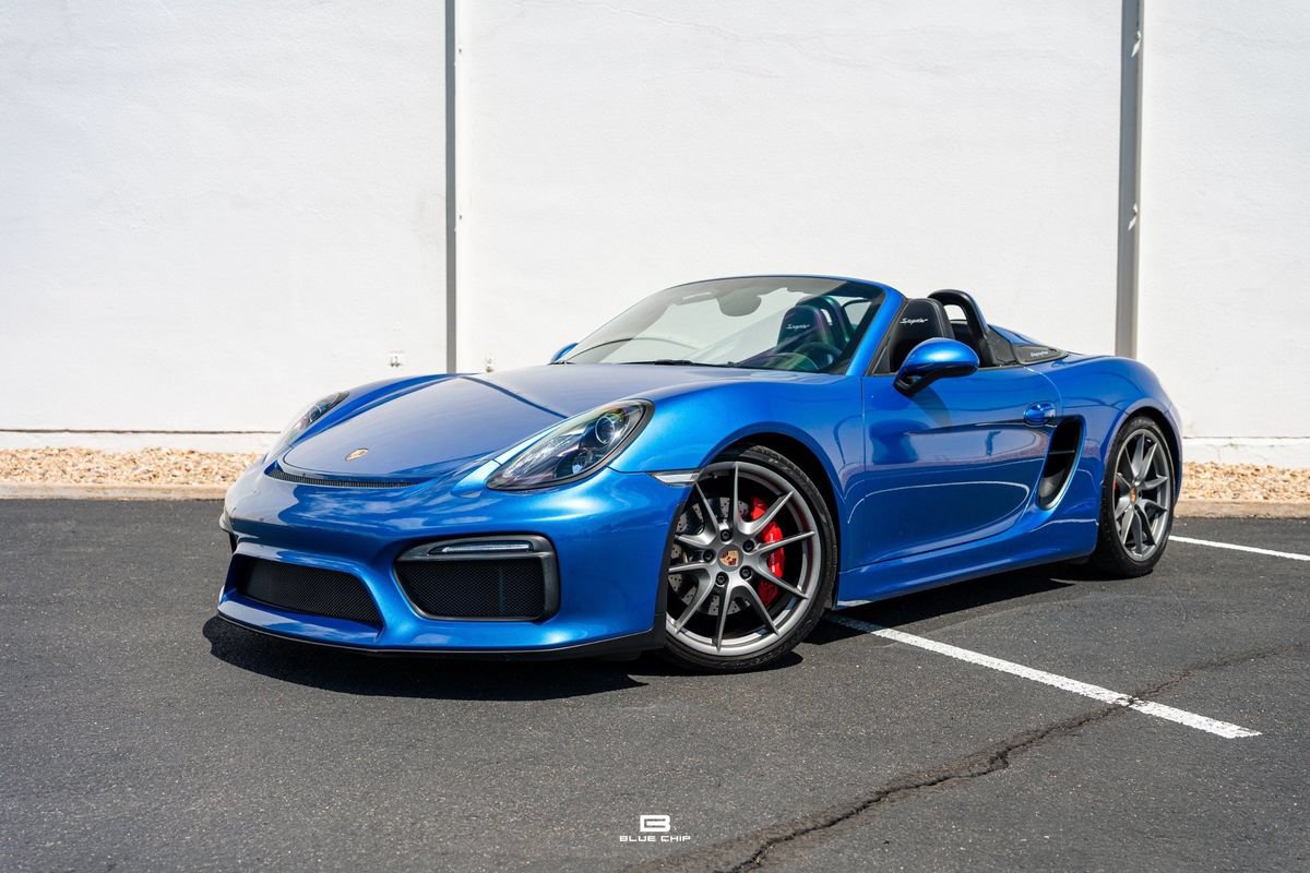 Used 2016 Porsche Boxster Spyder RWD image 1
