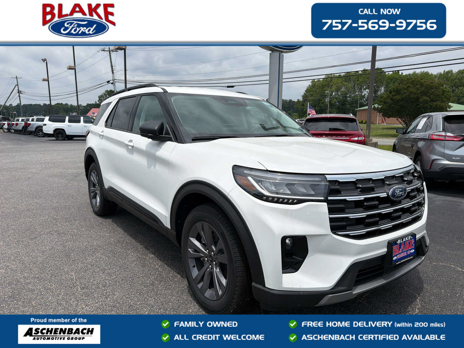 New 2026 Ford Explorer Active w/ Active Comfort Package