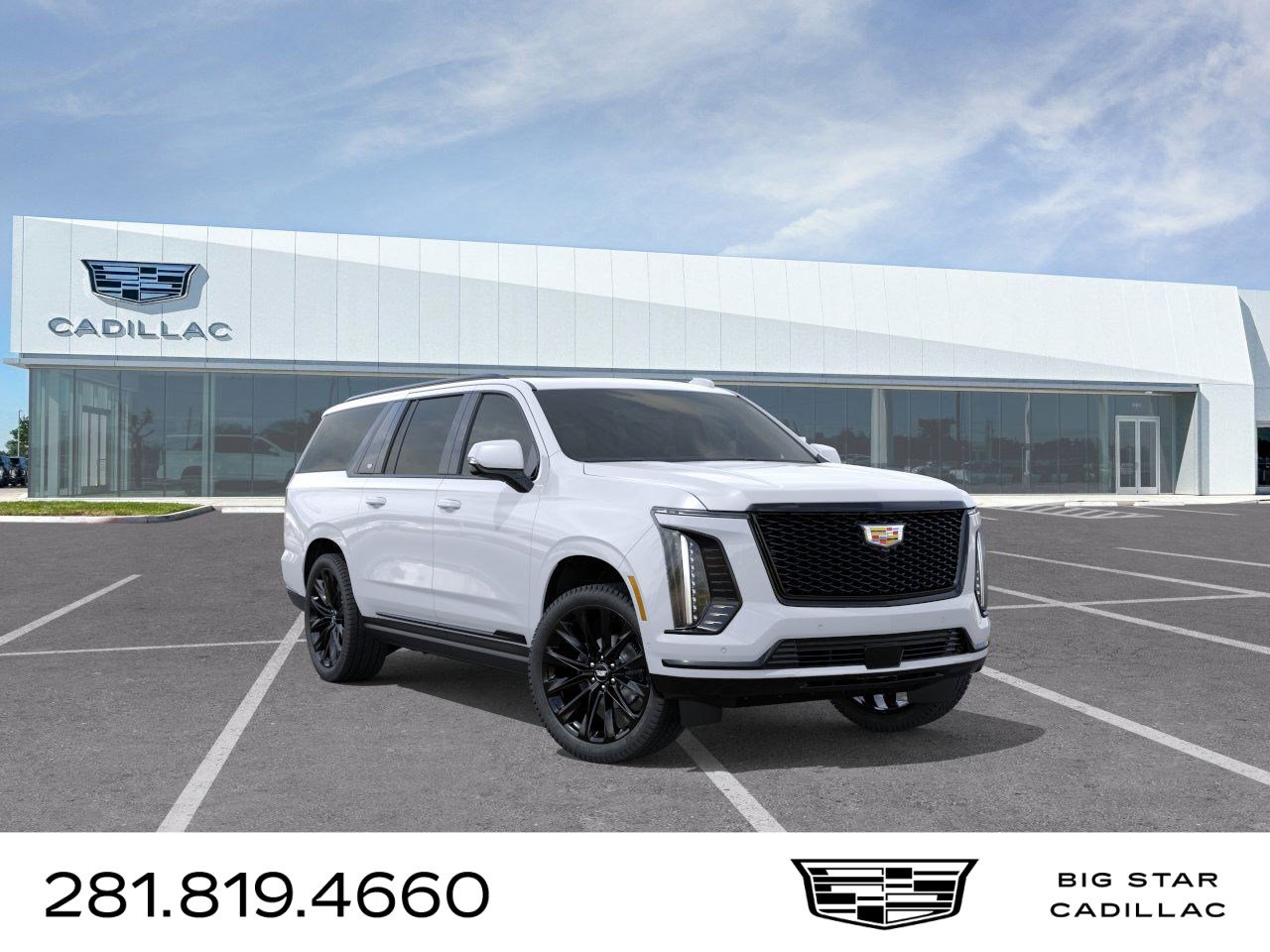 New 2026 Cadillac Escalade ESV Platinum Sport