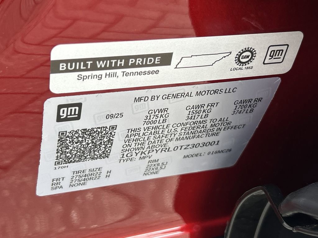 New 2026 Cadillac Lyriq Signature Sport w/ Nappa Leather Package AWD/4WD image 31
